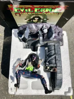 1996 Evil Ernie Cold Cast Porcelain Statue Sculpture Moore Creations Chaos Comic