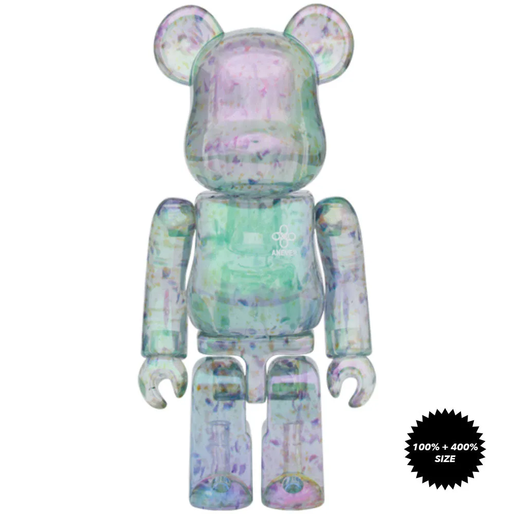 Anever 3rd Version 100%   400% Bearbrick Set by Medicom Toy