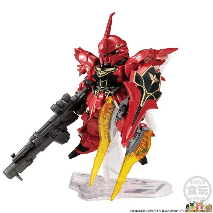 Bandai FW Gundam Converge Core The Return of Red Comet Set W/o Gum