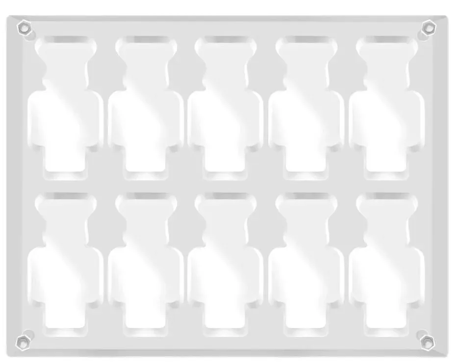 BE@RBRICK 100% Acrylic Display Case 10 slots