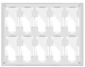 BE@RBRICK 100% Acrylic Display Case 10 slots