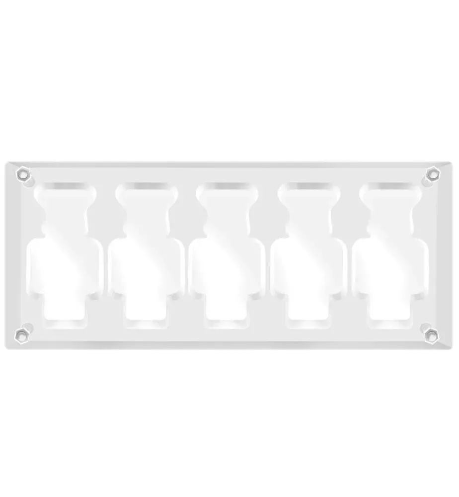 BE@RBRICK 100% Acrylic Display Case 5 slots