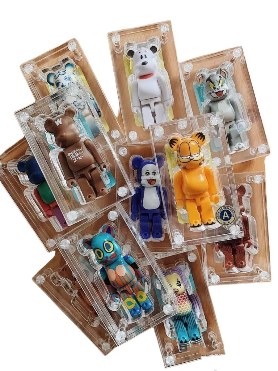 BE@RBRICK 100% Acrylic Display Case 5 slots