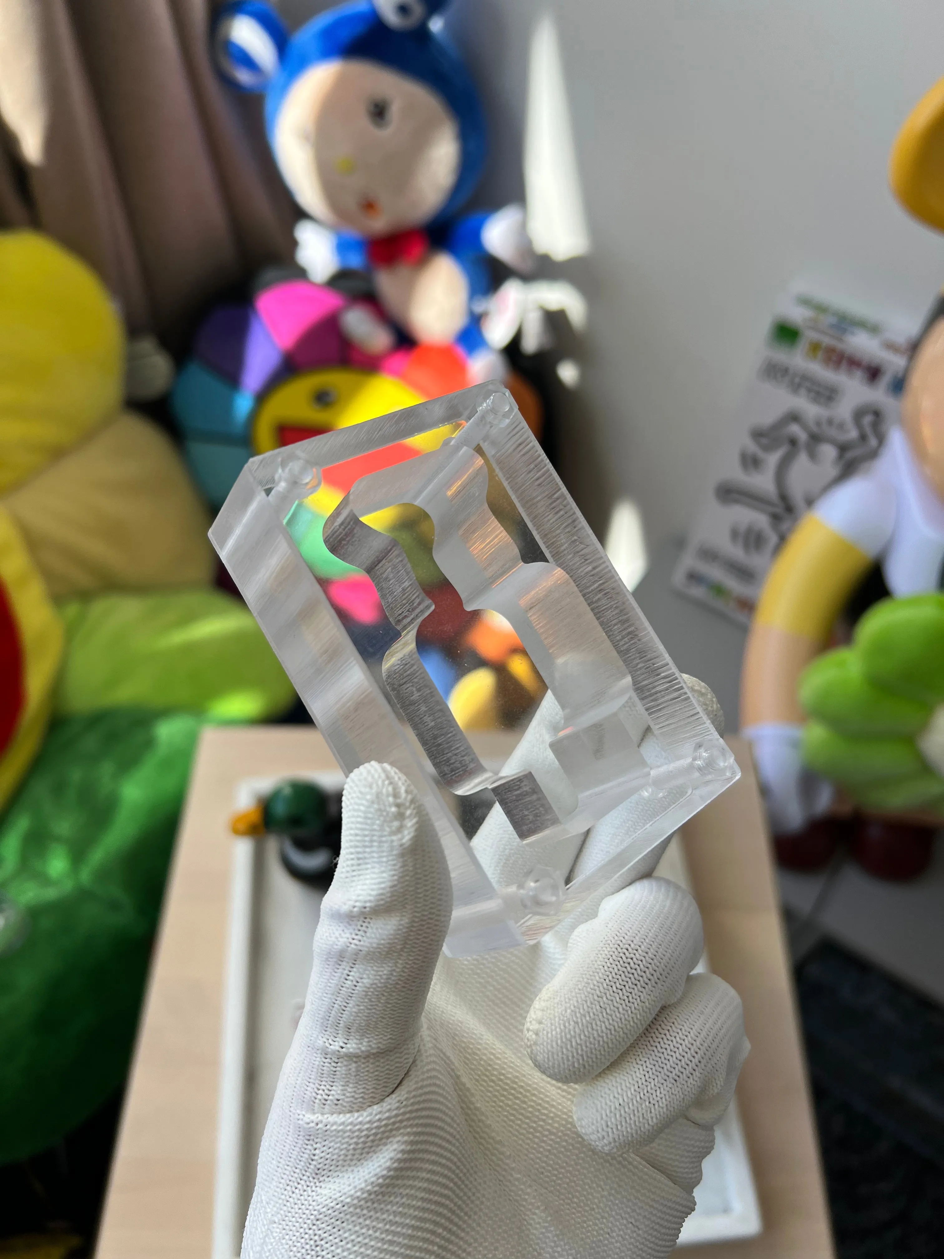 BE@RBRICK 100% Acrylic Display Case 5 slots