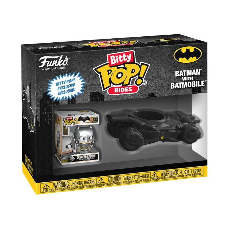 Bitty POP Ride: DC - Batman with Batmobile