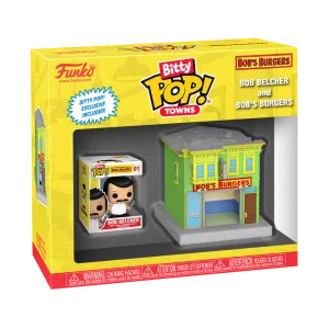 Bitty POP Town: Bob's Burgers - Bob Belcher and Bob's Burgers