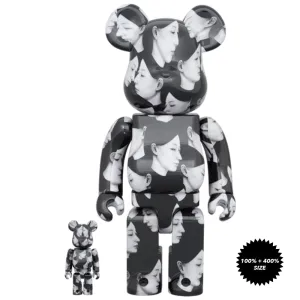 BLACK Scandal (Ver. 2 Multiple Selves) Yohji Yamamoto × Suzume Uchida × S.H.I.P&crew 100%   400% Bearbrick Set by Medicom Toy