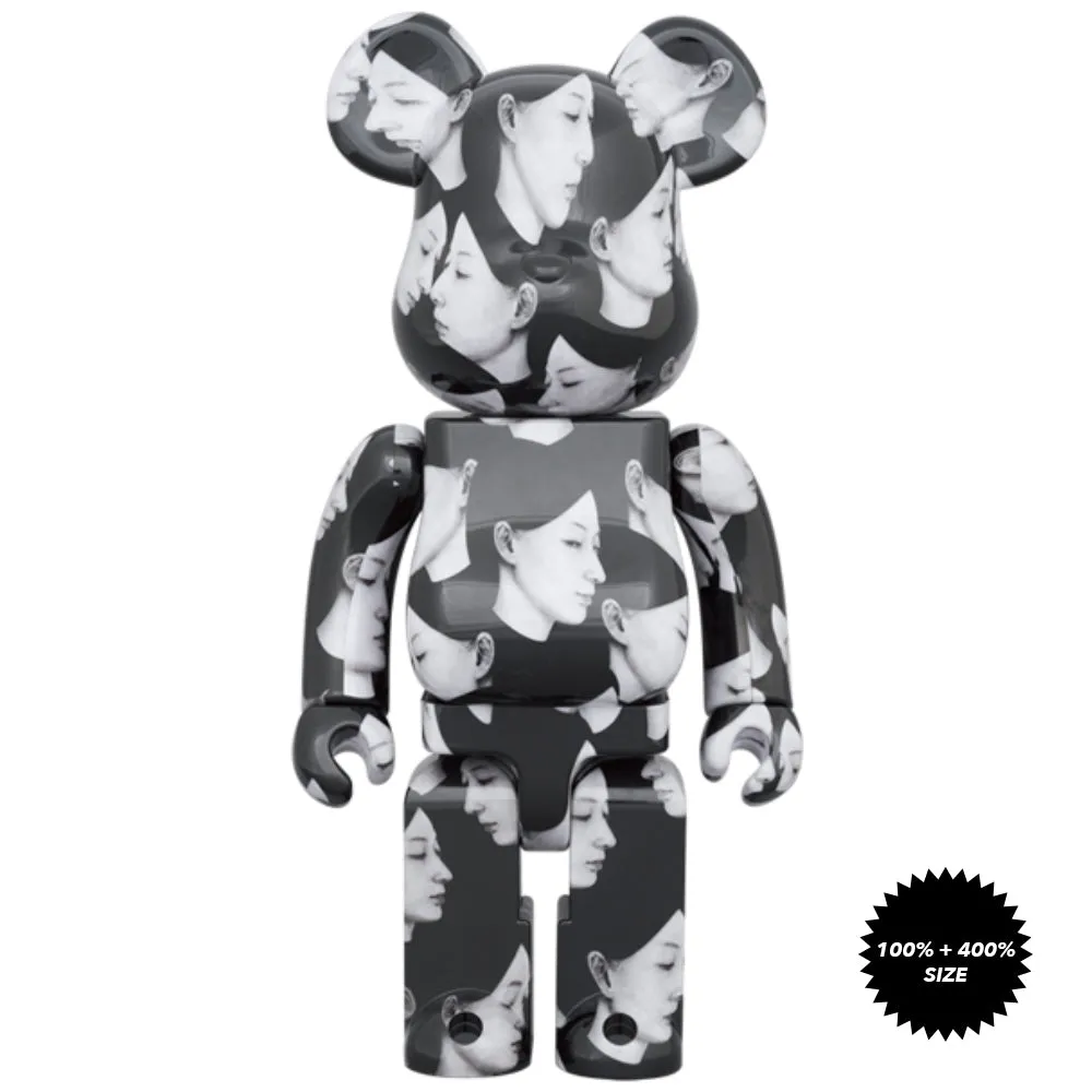 BLACK Scandal (Ver. 2 Multiple Selves) Yohji Yamamoto × Suzume Uchida × S.H.I.P&crew 100%   400% Bearbrick Set by Medicom Toy