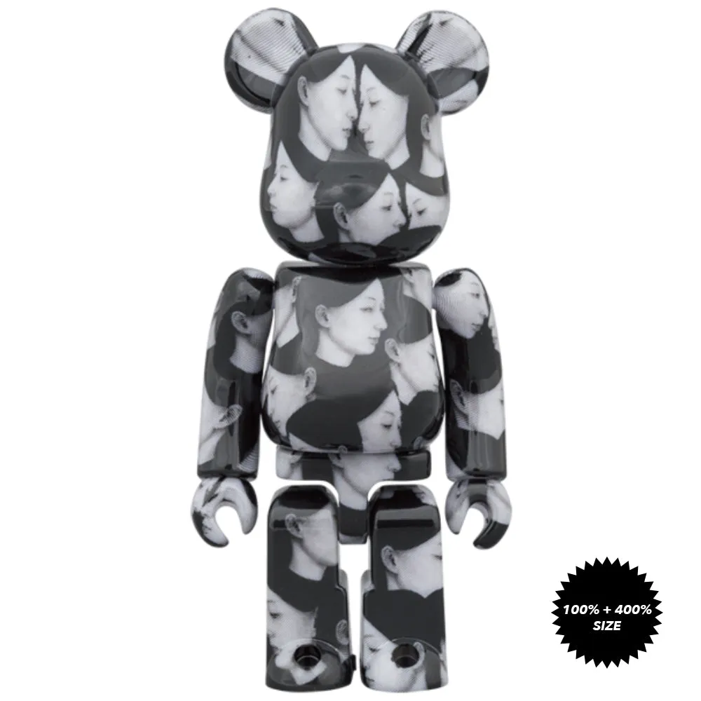 BLACK Scandal (Ver. 2 Multiple Selves) Yohji Yamamoto × Suzume Uchida × S.H.I.P&crew 100%   400% Bearbrick Set by Medicom Toy