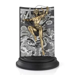 Black Widow Avengers Volume 1 #111 Gilt Statue by Royal Selangor