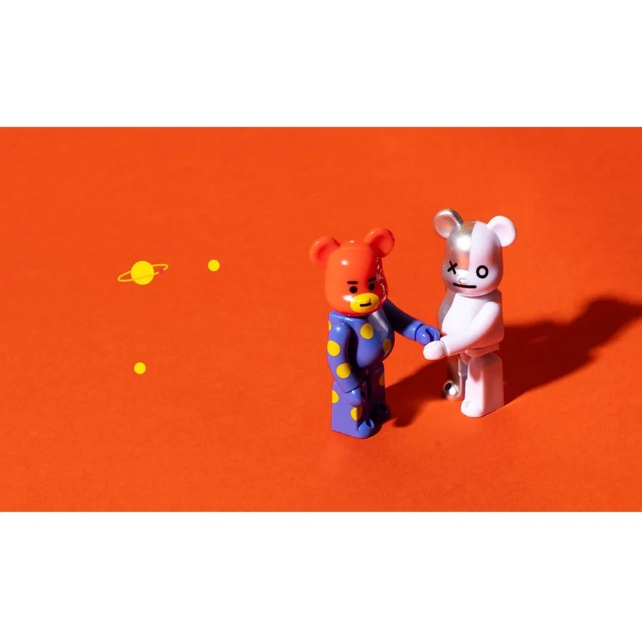 BT21 Limited Edition 100% Bearbrick by Medicom Toy x Line Friends