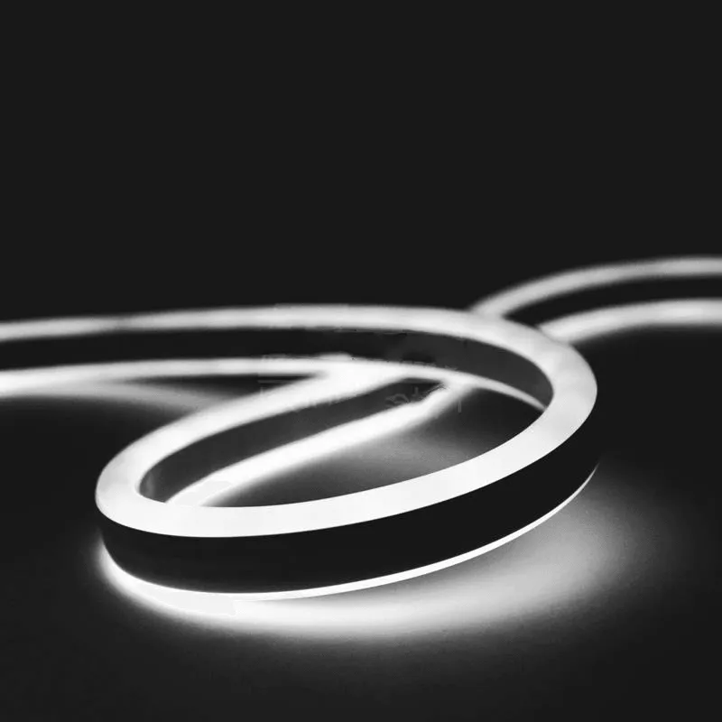 Cool White Neon Flex Double Side 220V 240V 120LED/m 8x16mm IP67 Waterproof Full Kit
