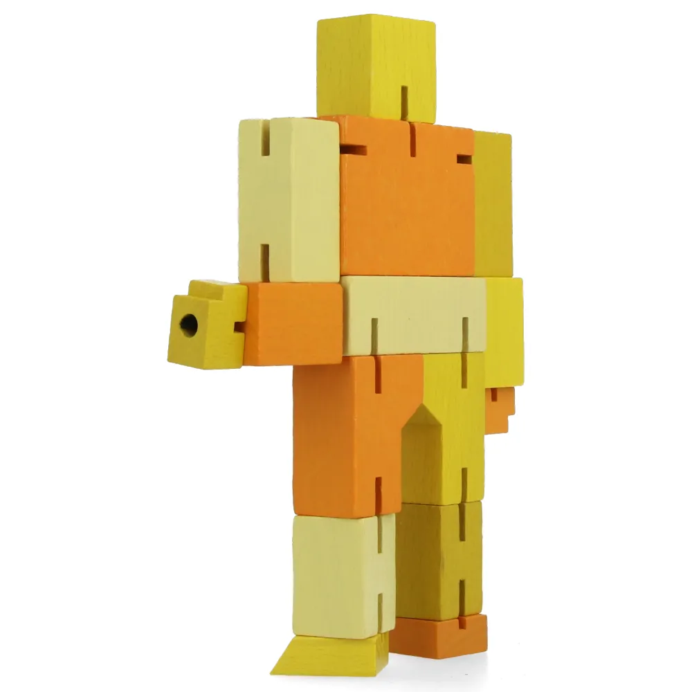 Cubebot - Small - Yellow Multi