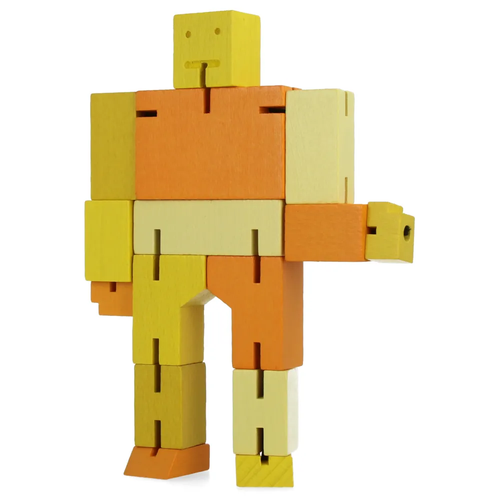 Cubebot - Small - Yellow Multi