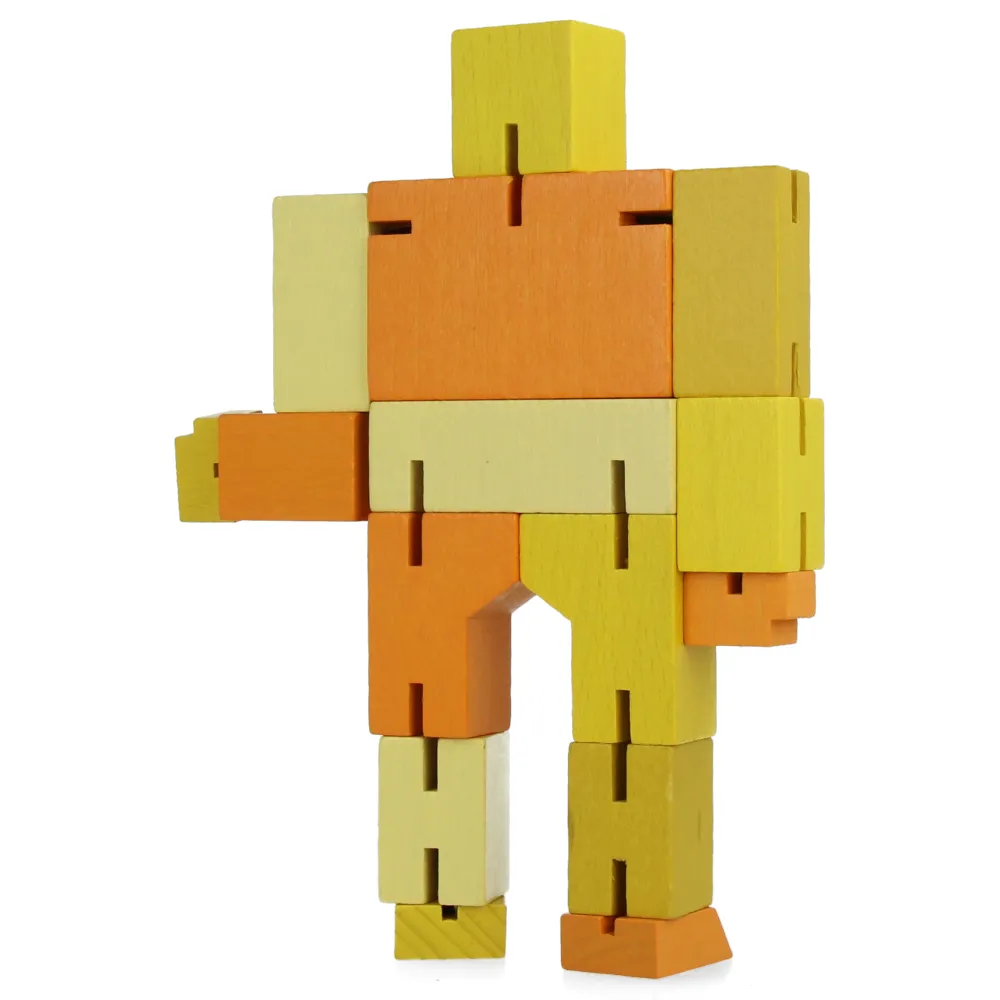 Cubebot - Small - Yellow Multi