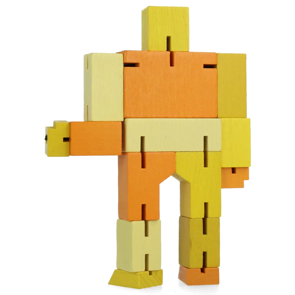 Cubebot - Small - Yellow Multi