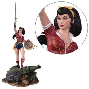 DC Bombshells Wonder Woman DELUXE Statue by DC Collectibles