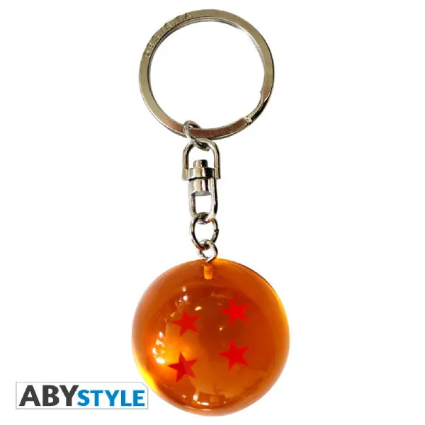 DRAGON BALL - Keychain 3D DBZ/ Dragon Ball 4-star 龍珠 鎖匙扣 吊飾 掛飾
