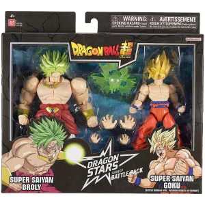 Dragonball Super Dragon Stars SSJ Goku And SSJ Broly Figure Set