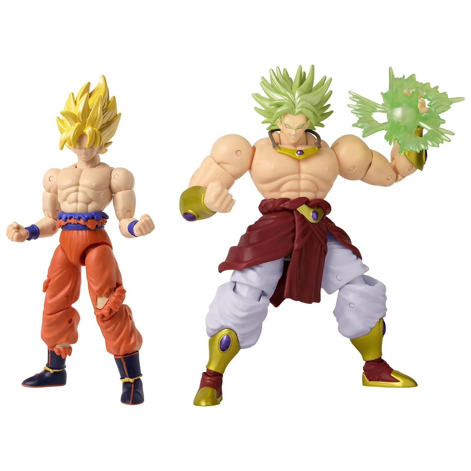 Dragonball Super Dragon Stars SSJ Goku And SSJ Broly Figure Set
