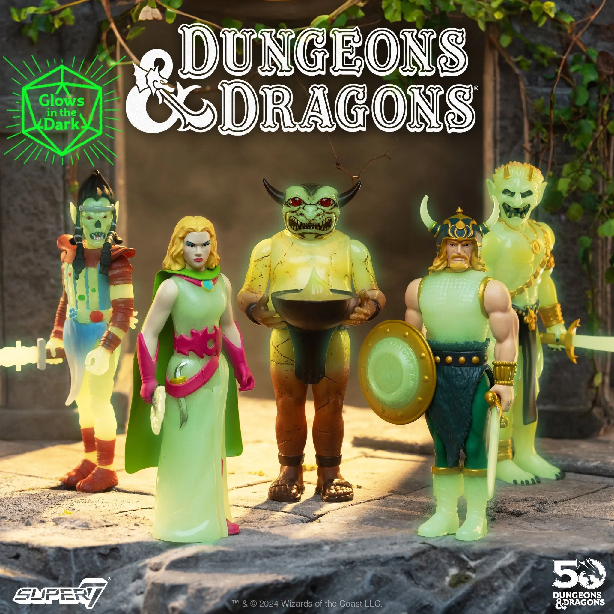 Dungeons and Dragons ReAction Figures Wave 4 - Glow