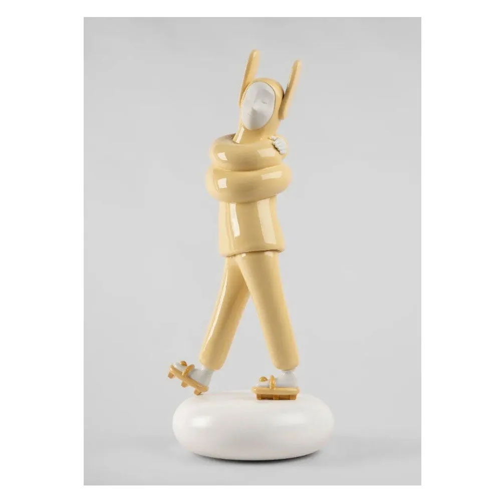 Embraced Sculpture (Yellow) - Jaime Hayon