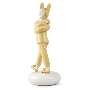 Embraced Sculpture (Yellow) - Jaime Hayon