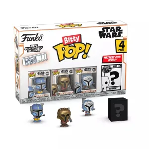 Funko Bitty Pop! Star Wars: The Mandalorian (Heavy Infantry Mandalorian) 4-Pack Vinyl Figures (75451) LOW STOCK