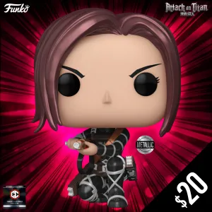 Funko Pop! Chalice Exclusive: Attack on Titan: Sasha Braus #1448 (Metallic)