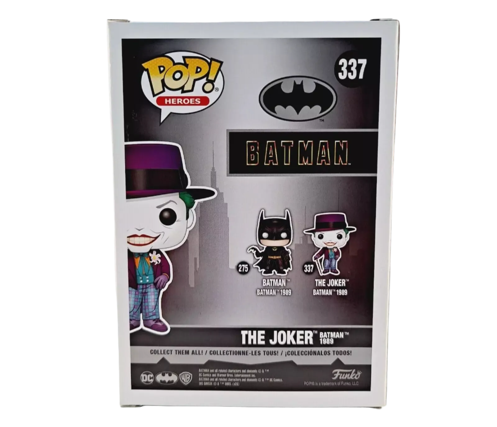 Funko Pop! Heroes Batman 337 The Joker Batman 1989