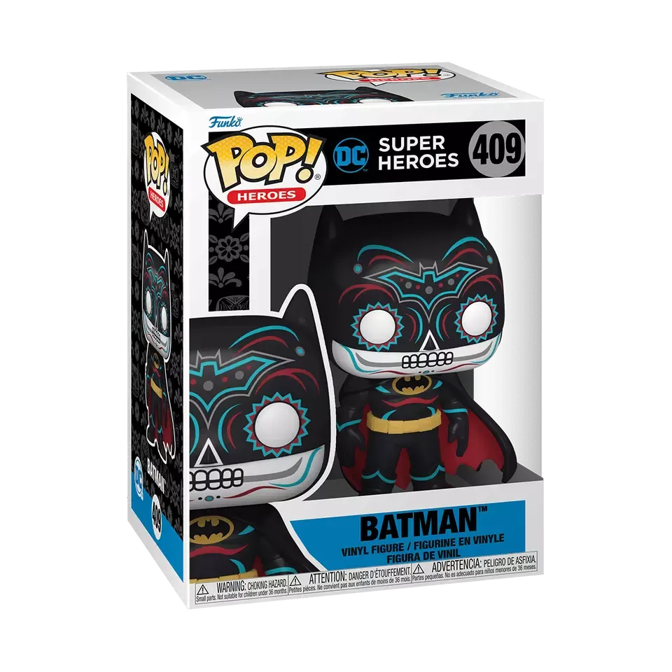 Funko POP! Heroes: Dia De Los DC - Batman - DC Comics - Collectable Vinyl Figure 409