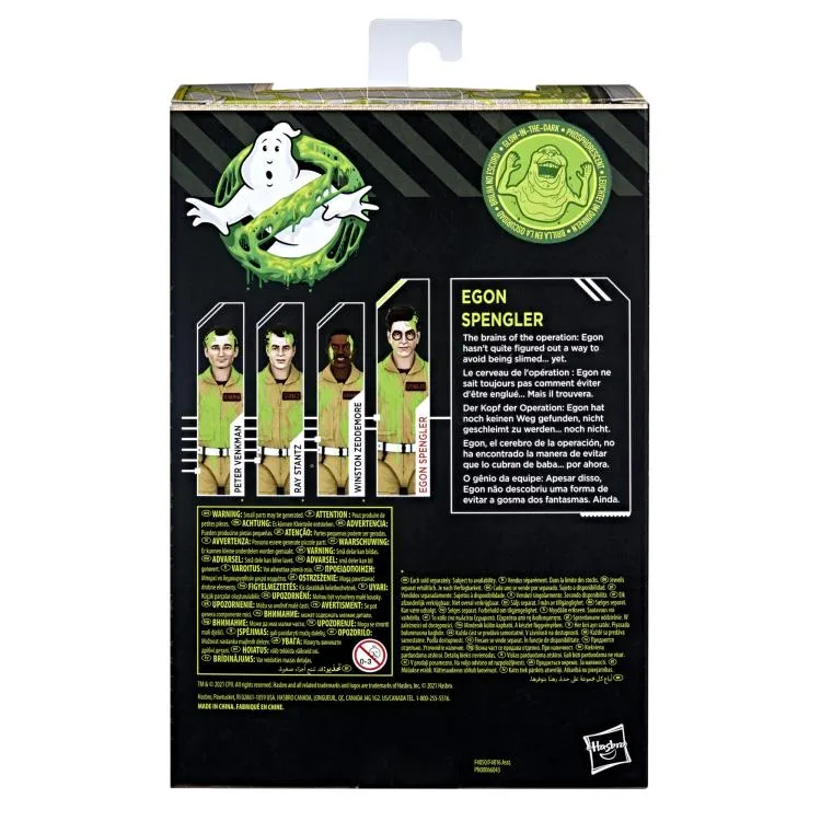 Ghostbusters Plasma Series - Glow-in-the-Dark Egon Spengler