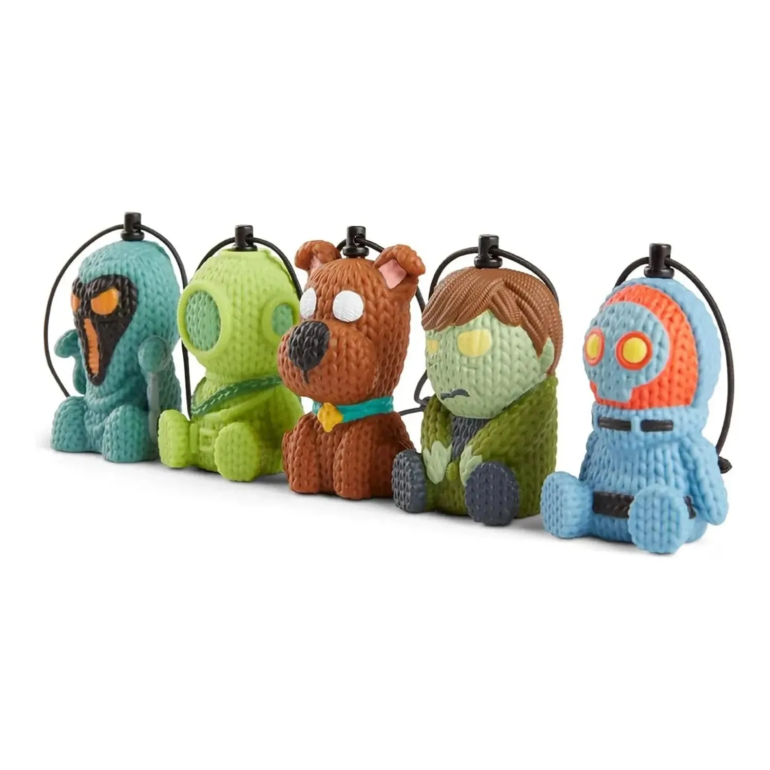 Handmade By Robots Scooby-Doo Micro Charms 5 Pack Knit Series 5cm