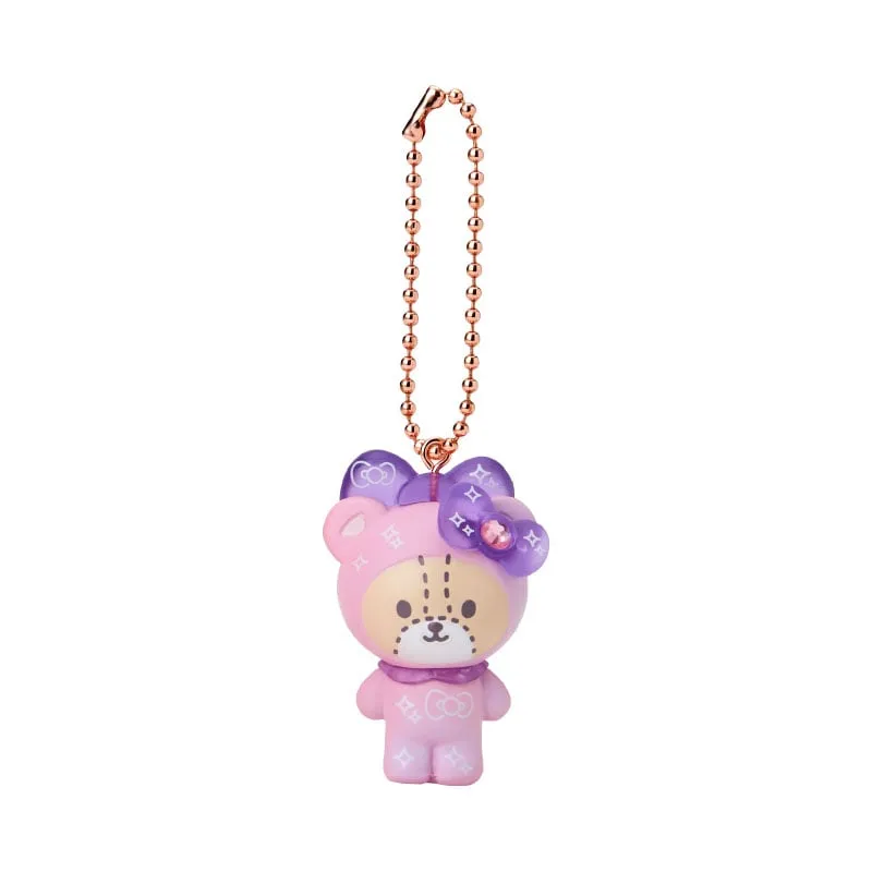 Hello Kitty Mini Keychain Figurine Blind Box 50th Anniv. (Fashionable Ribbons Series)