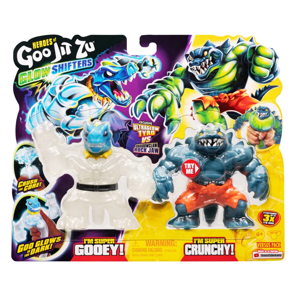 Heroes Of Goo Jit Zu Series 8 Glow Shifters Versus Pack Assorted Styles