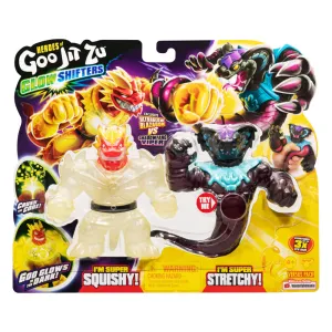 Heroes Of Goo Jit Zu Series 8 Glow Shifters Versus Pack Assorted Styles