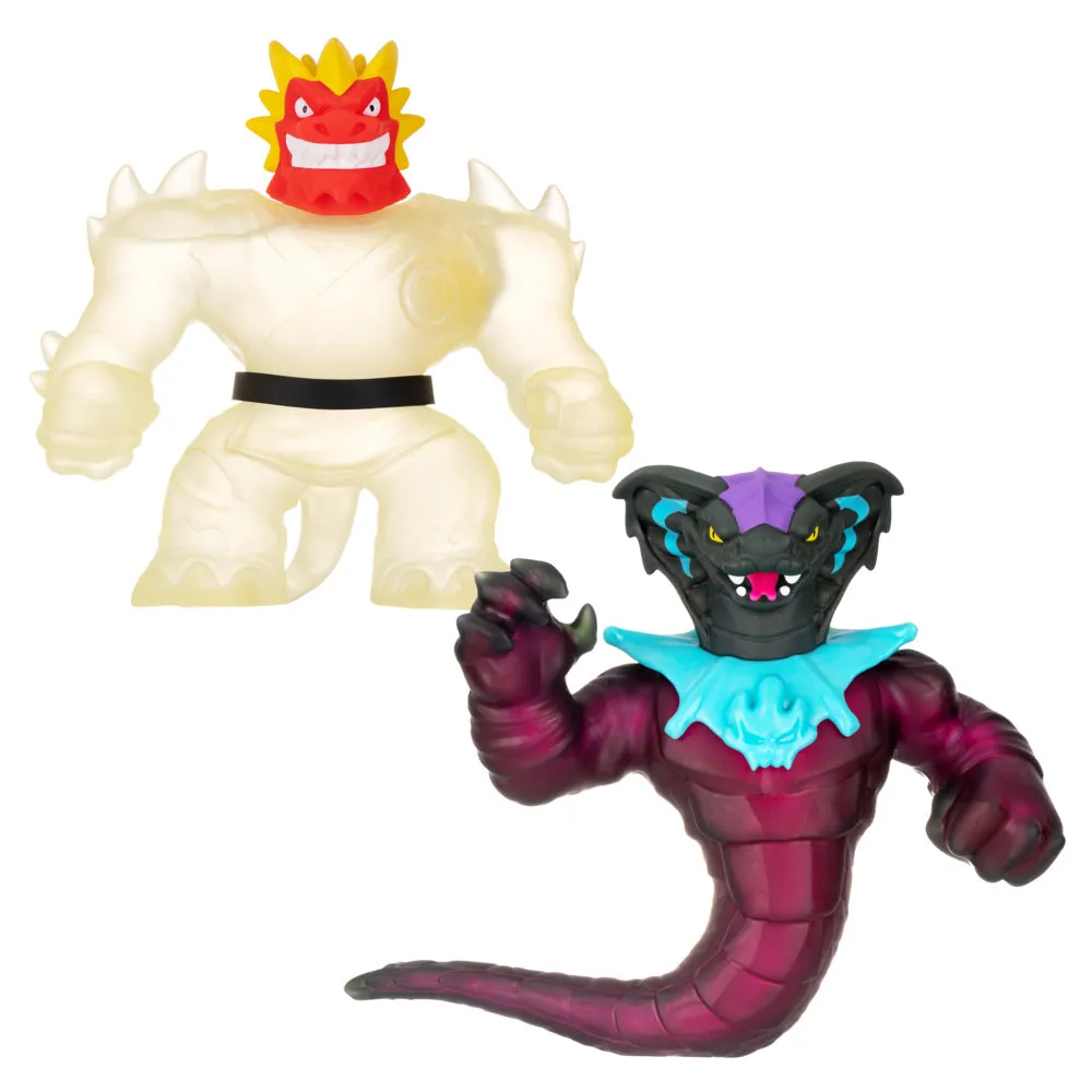 Heroes Of Goo Jit Zu Series 8 Glow Shifters Versus Pack Assorted Styles