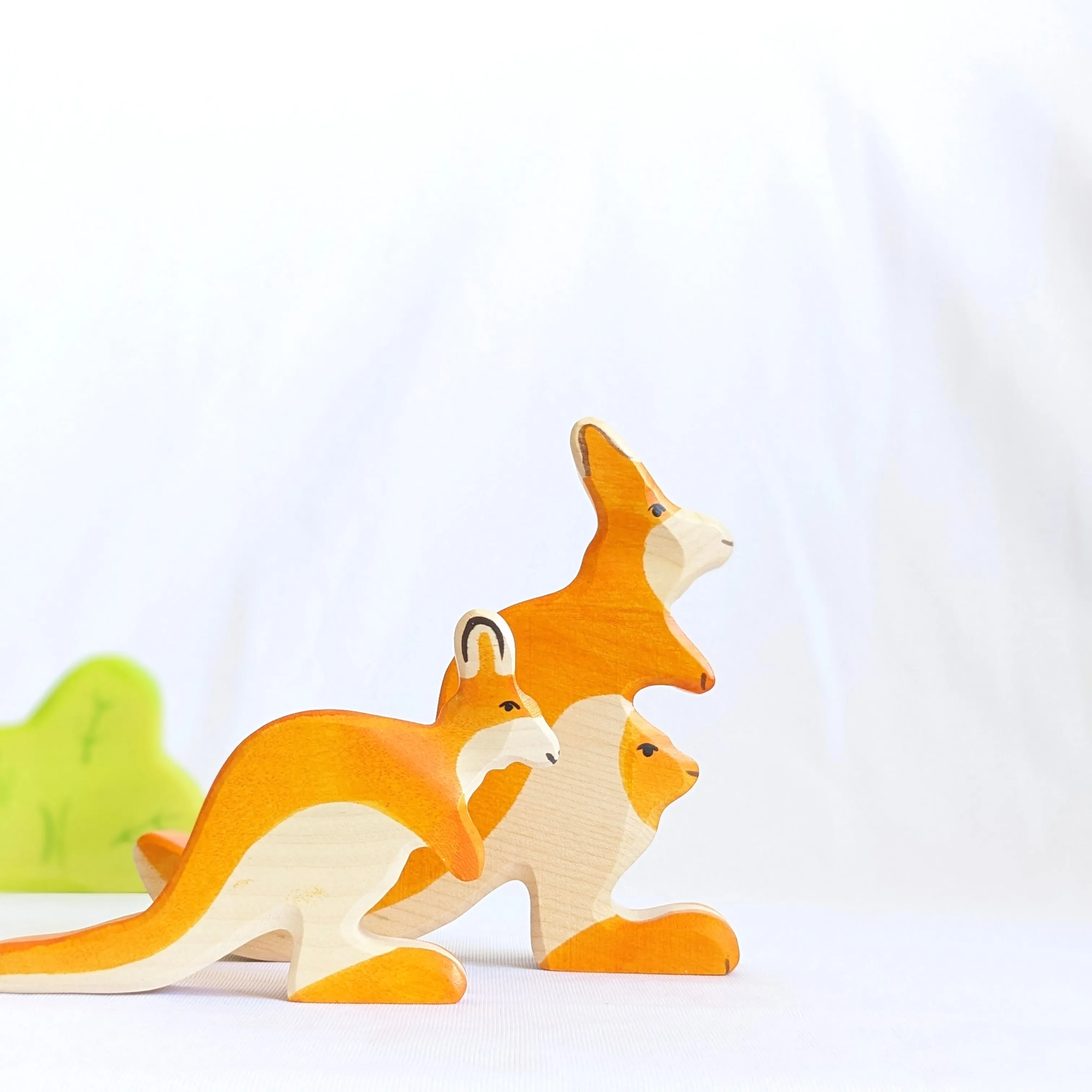 Holztiger Kangaroo Wooden Wildlife Australian Animals