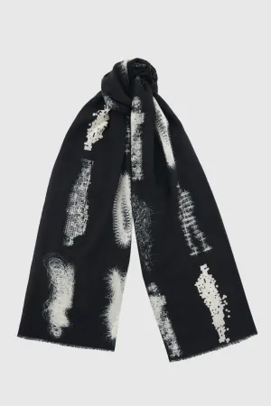 HUMANOID STARS ICON PURE WOOL SCARF