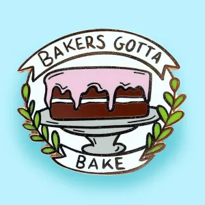 Jubly Umph Lapel Pin • Bakers Gotta Bake