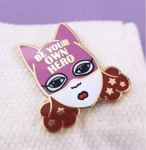 Jubly Umph Lapel Pin • Be Your Own Hero