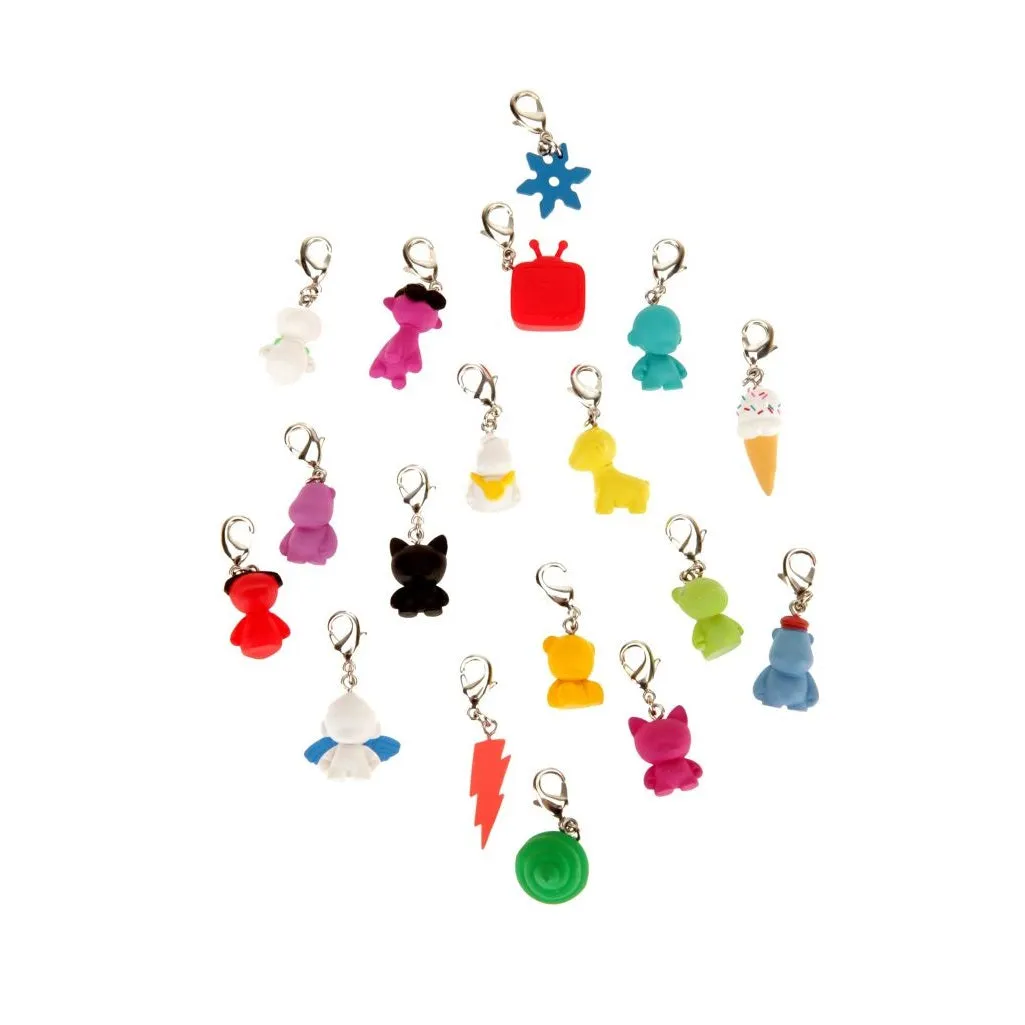 Kidrobot DIY Munny World Zipper Pulls Series 1: (1 Blind Box)