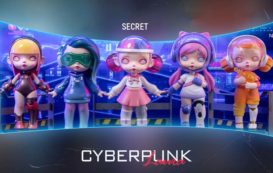 Laura Cyberpunk Space Capsule 150% Series 1 Blind Box For Age 15 