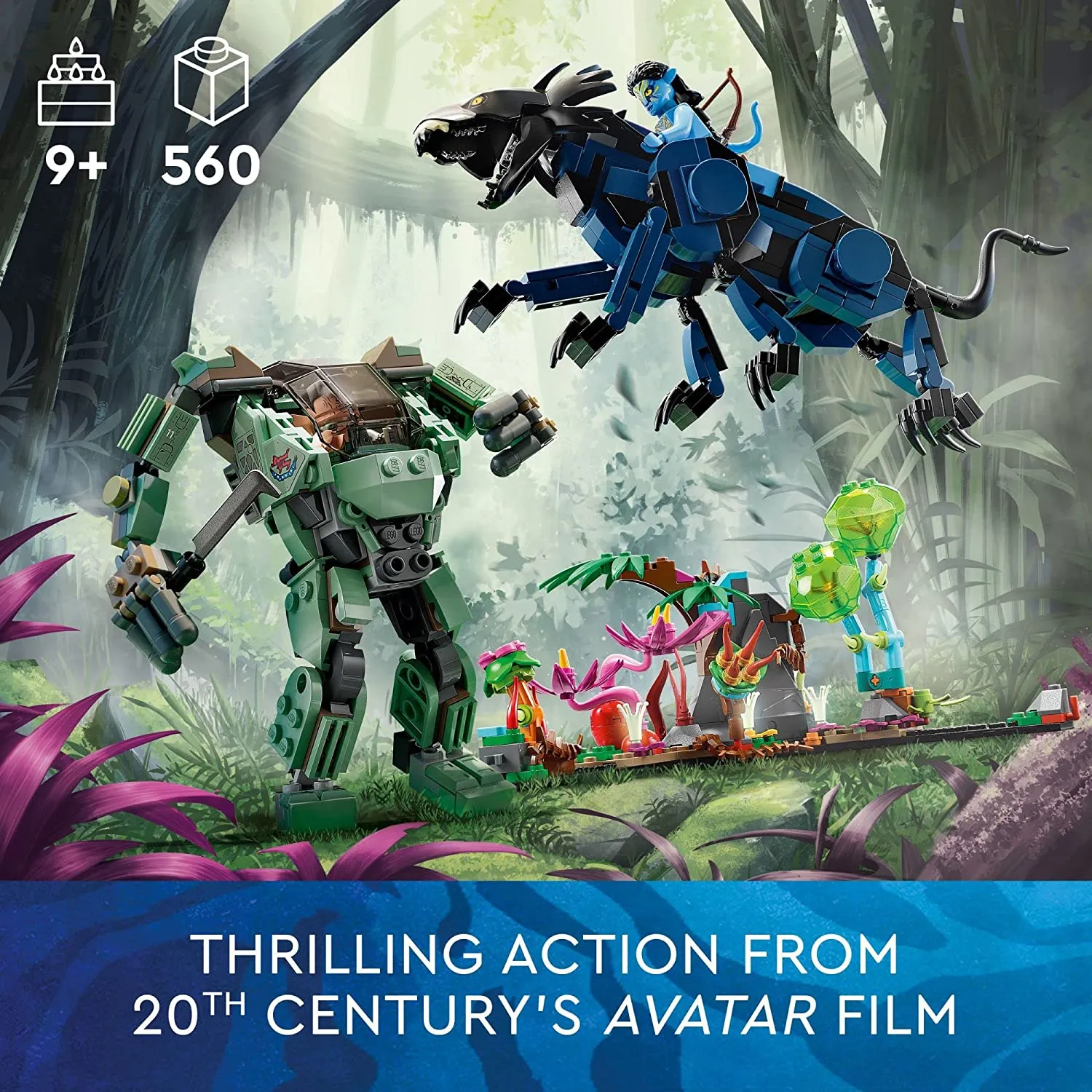 LEGO Avatar - Neytiri & Thanator vs. AMP Suit Quaritch 75571
