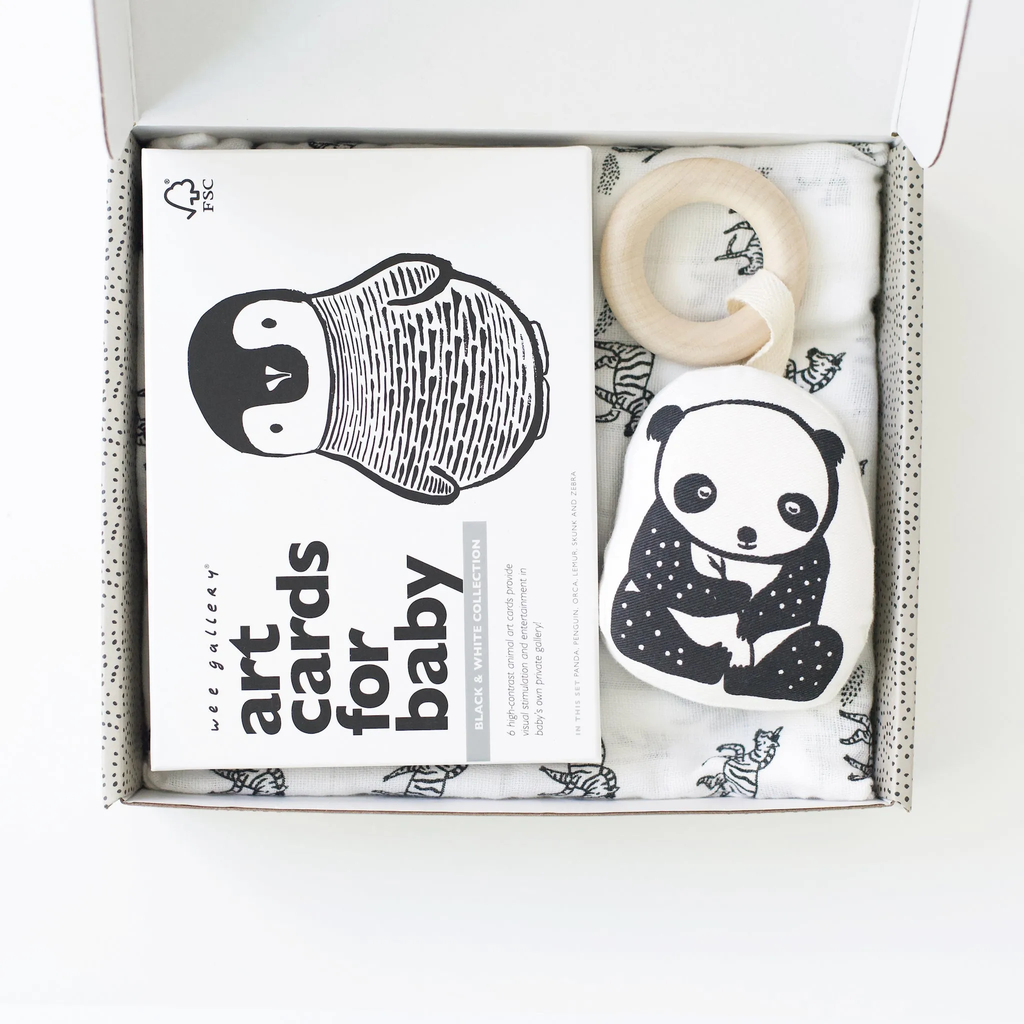 Little Naturalist Gift Set - Black   White