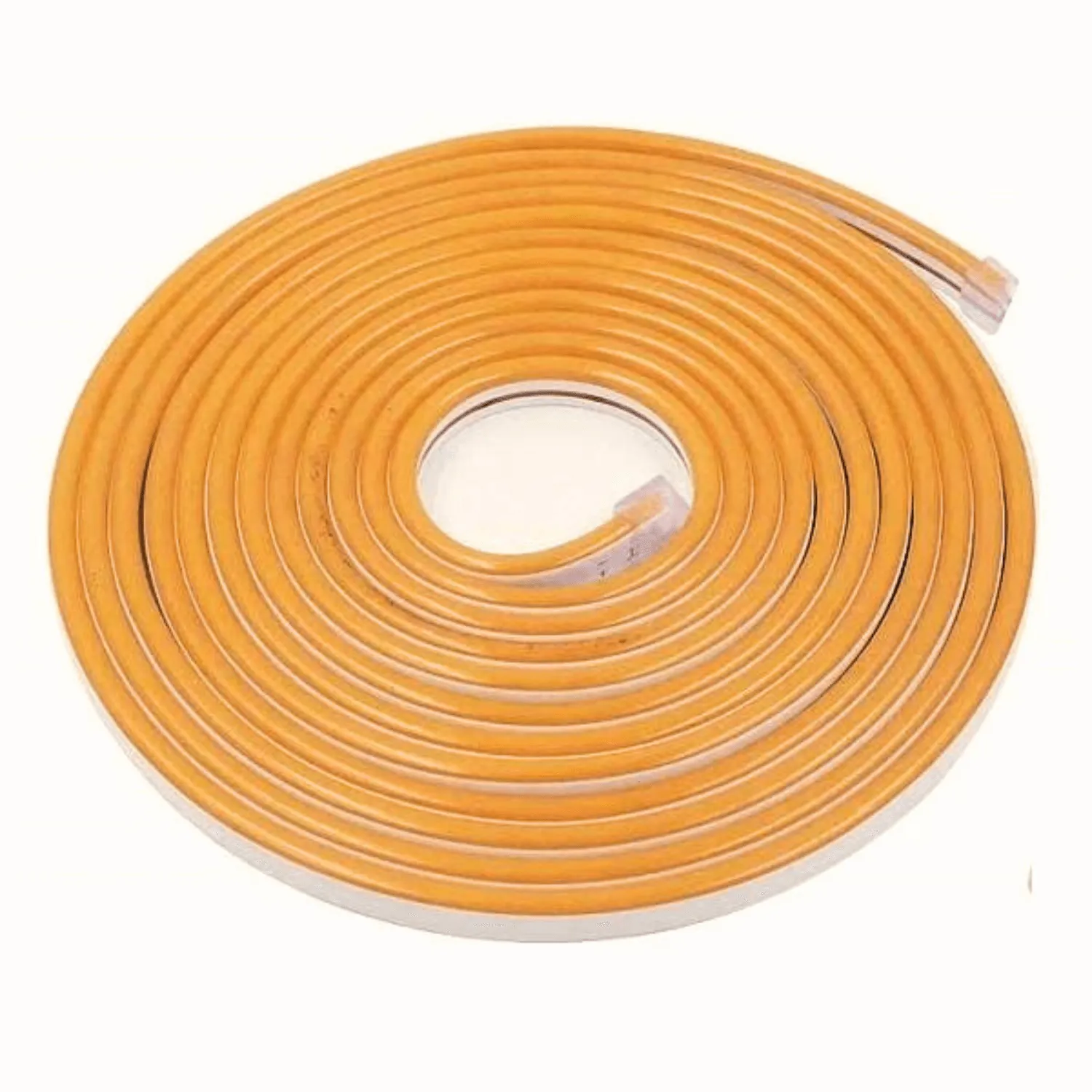 Mini Orange LED Neon Flex 12V 6x12mm 120LED/m IP65 Waterproof 1cm Cut