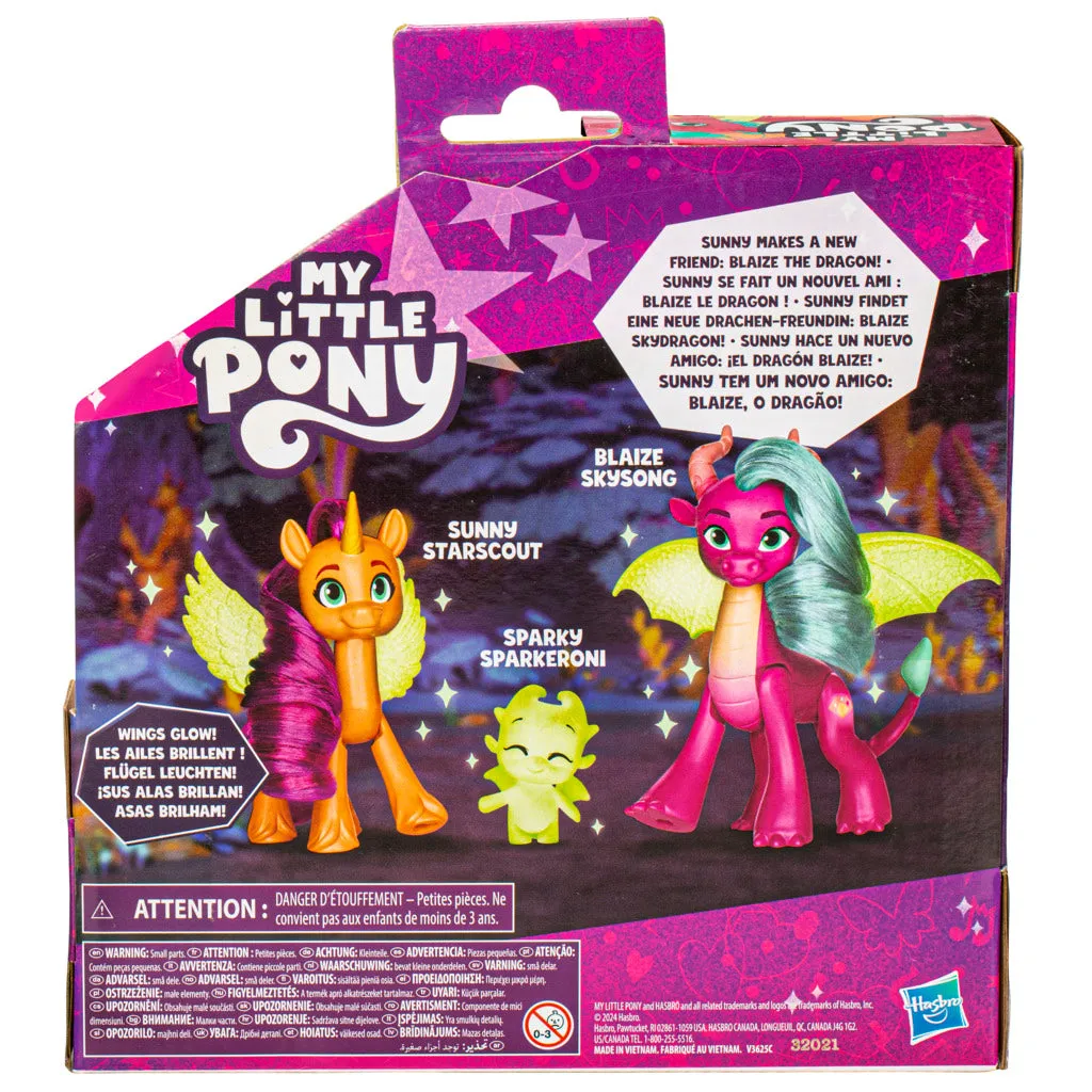 My Little Pony Dragon Light Reveal 3 Pack