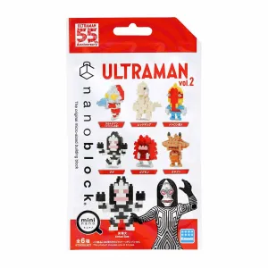 Nanoblock Ultraman Vol 2 Single Blind Bag Mininano Building Set