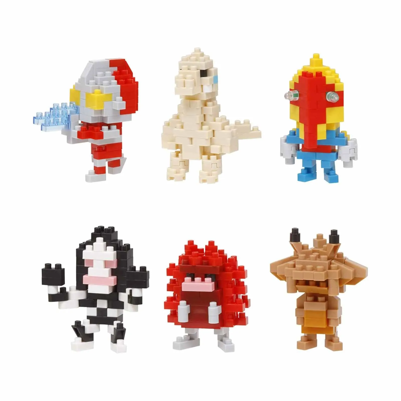 Nanoblock Ultraman Vol 2 Single Blind Bag Mininano Building Set