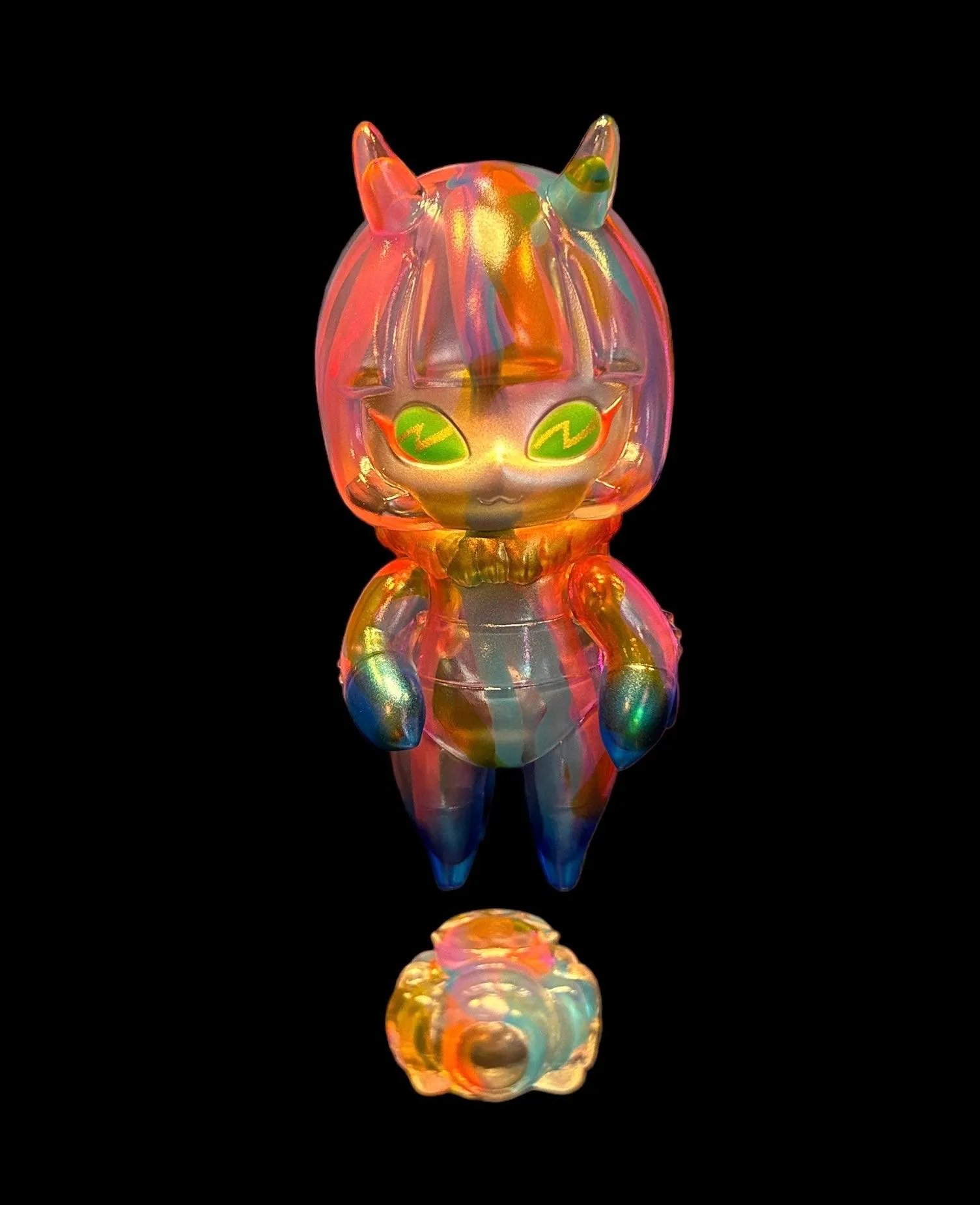 Neon Dream Chirasu-chan (Clear) by Art Junkie x Bubble Wrapp